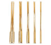 Katnetoly 5 Pezzi/Set Pratici Frese per Fori In per Argilla Resistenti All'Usura, Punzoni In Ceramica, Set per Scultura e Scanalatura per L'Intaglio Della Ceramica