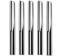 Katnetoly 5 Pz / 6X32Mm Frese Diritte un Due Scanalature per Legno Frese un CNC per Taglio Diritto Frese nel Metallo Duro Taglio