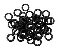 Katnetoly 50 Pezzi Nero Gomma Nitrile O-Ring Guarnizioni Rondelle 12 Mm X 2,5 Mm X 7 Mm