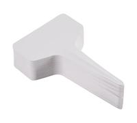 Katnetoly 50 pz plastica pianta T-tipo tag marcatori vivaio decorazione del giardino tag per piante Garden Decor giardinaggio etichetta