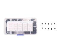 Katnetoly 500PZ M2 M2.5 M3 KM Vite Un Testa Piatta Set di per Notebook per Laptop Kit Piccola Vite per Computer