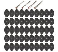 Katnetoly 50PZ 32Mm Disco da Taglio Rinforzato nel Fibra di Vetro Accessori per Ruote Tagliate Utensili Abrasivi per Mini Trapano Utensile Rotante