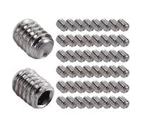 Katnetoly 50Pz M2.5 x 3 mm in acciaio esagono incassato Set Grub testa Cup Point