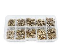 Katnetoly 520 Pezzi M2 M2.5 M3 Filettatura Femmina Zigrinato Inserto Filettato Kit Assortimento Incorporati