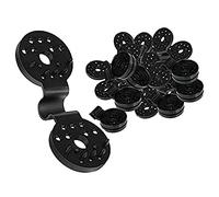 Katnetoly 55 Pezzi di Clip per Tessuti Ombreggianti Clip per Teloni Heavy Duty Lock Grip Clip per Tessuti Ombreggianti per Impieghi Gravosi