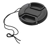 Katnetoly 58Mm Copriobiettivo con Copriobiettivo Fascio Guinzaglio per Fotocamere DSLR per (58Mm) - 4 Pezzi