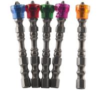 Katnetoly 5X Anti Slip Cacciavite Magnetico Esagonale Magnetico 65mm S2 PH2 Punta Singola per Utensile A 5 Colore