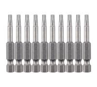 Katnetoly 6.3Mm Punte Per Cacciavite Torx A Punta Magnetica 4X T20 Con Gambo Esagonale 10 Pz