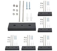 Katnetoly 6 Pack Skateboard Floating Deck Display Supporto per Rack per Montaggio Un Parete Hanger Fit Home Storage Display