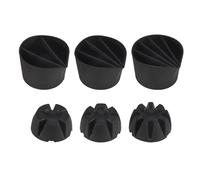 Katnetoly 6 Pcs Split Cup per La 3 Fiore Tazza 3 Tazza di Miscelazione Della per La Acrilica Resina Strumenti di Creazione DIY