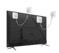 Katnetoly 6 Pezzi da 42 Pollici Cinghie di Sicurezza TV Anti-Punta- di Mobili per Il Bambino