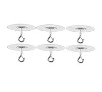 Katnetoly 6 Pezzi di Accessori Foratura Ganci Autoadesivi da Soffitto per la Superficie Della Parete del Soffitto Strutturato In Cemento Popcorn