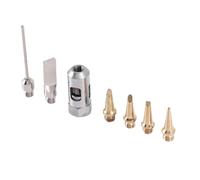 Katnetoly 6 Punte Di Saldatura Butano Gas Butano Ugello Gas Per Mt-100 Ht-1937 Set Saldatore Butano Gas Set Di Saldatura Strumenti Penna Torcia Per Saldatura un Saldare