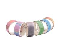 Katnetoly 6 Rotolo Morandi Dots Washi Tape Dot Cerchio Dot Etichette per DIY Diario Planner Scrapbooking Foto Ablums