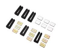 Katnetoly 6 Set di Kit di Bilanciamento Della Pala del Ventilatore da Soffitto il Kit di Bilanciamento del Peso del Ventilatore Include il Peso 5G nel Metallo Autoadesivo e il Peso 3G