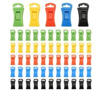 Katnetoly 60 Clip per per Lavatrice e Asciugatrice, Clip per con Ganci, Portacalzini per Lavatrice, Installazione Semplice Direttamente nel Cassetto