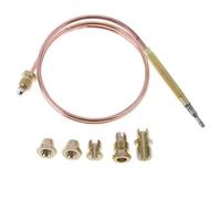 Katnetoly 60 cm Stufa A Gas Termocoppia Riscaldatore Parte Bruciatore Camino Universale Sostituire Gli Adattatori Regolatore di Temperatura Digitale