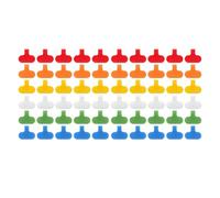 Katnetoly 60 Etichette per Cavi, Etichette per Cavi da Scrivere In Plastica per la Gestione e L'Identificazione Dei Cavi.