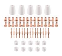 Katnetoly 60 Pezzi di Consumabili per Taglio al Plasma per Cut40 50 Torcia con Taglierina al Plasma PT31 LG40