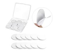 Katnetoly 60 Tag NFCNtag 215 Chip Adesivo NFC Tag NFC Rotondo Scheda NFC Riscrivibile Retro Adesivo Dispositivo per Telefono Cellulare Abilitato NFC Durevole Facile da Installare Facile da Usare