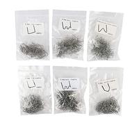 Katnetoly 600 Pezzi Graffette per Pinzatrice un Caldo Set Graffette per Riparazione Paraurti Saldatura Pinzatrice un Clip nel Plastica per Paraurti di Saldatura