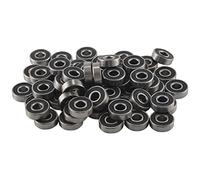 Katnetoly 60Pcs / Set 608 Cuscinetti A Sfere ABEC-5 Cuscinetti A Sfera Sigillati in Acciaio al Carbonio 8X22X7 Mm