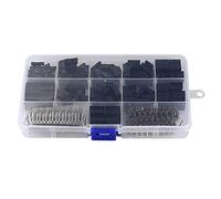 Katnetoly 620 Pz Connettore 2.54Mm, Cable Jumper Wire Pin Header Housing Kit, Pin A Crimpare + Connettore Terminale Pin Femmina