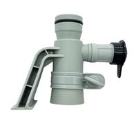 Katnetoly 637R 12363 Adattatore per Tubo Flessibile da Piscina Valvola A Pistone Regolabile Accessori per Piscina Valvola A Pistone