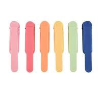 Katnetoly 6Pack Smart Bookmark, Segnalibro In Silicone, Parti di Accessori per la Lettura, Segnalibri per Uomini e Donne