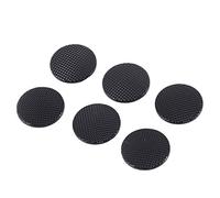 Katnetoly 6pcs Joystick analogico Stick Sostituzione Pulsante Cappuccio per 1000 Nera