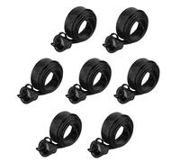 Katnetoly 7 Pezzi Copertura da Pesca, Casting/da Pesca Maglia Intrecciata Copertura Protettivi Pole