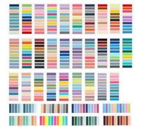 Katnetoly 7400 Fogli Foglietti Trasparenti Segnalibro Autoadesivo Annotazione Libro di Lettura Scheda Trasparente Pubblicato Durevole