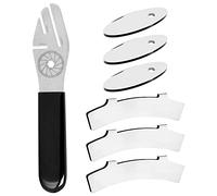 Katnetoly 7PZ Chiave di Correzione del Freno Disco della Bicicletta Strumento di Allineamento del Rotore del Freno della Bicicletta con Pastiglie dei Freni Un Disco per Bici da Strada