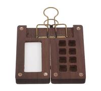 Katnetoly 8 Grid Tavoletta Portatile per Sketchbook, Scatola di Legno per la Palette Dei Colori per Acquerelli, Gouache, Lavorazione Fina e Resistente