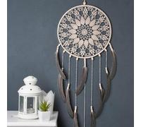 Katnetoly 8 Pezzi di Cerchi in Metallo Floreali con Ghirlande da 12 Pollici, Anelli in macramè per La Decorazione di Ghirlande Nuziali, Centrotavola