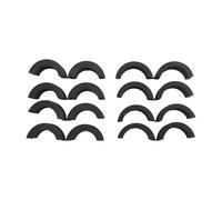 Katnetoly 8 Pezzi Guarnizione in Silicone Manubrio della Bicicletta da 31.8 a 25.4/22.2 Guarnizione Manubrio, Adattatore Guarnizione Manubrio Parti di Biciclette