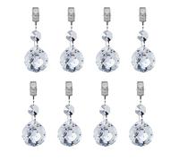 Katnetoly 8 Pezzi Pesi per Tovaglie Pesi per Tovaglie in Pesante Pendenti per Le Tende Tende da Doccia Giardino