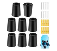 Katnetoly 8 Pezzi Portasci Verticali, Supporto da Parete per Sci, Portasci Verticale per Riporre e Mostrare in Modo Sicuro I Tuoi Sci