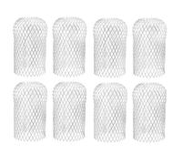 Katnetoly 8 Pezzi Protezioni per Grondaie Protezioni per Tubi Protezione per Grondaie In Alluminio Filtro per Foglie Espandibile Coperture per Grondaie Protezioni per Tubi 12 X 17 cm