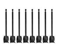 Katnetoly 8 Pezzi Resina Epossidica Miscelatore per Miscelazione Potente Resina Epossidica Multiuso Riutilizzabile per Trapano per Trapano Miscelatore Resina Epossidica e