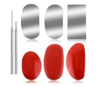 Katnetoly 8 Pezzi Strumenti per Ceramica Strumenti per Ceramica Strumenti per Argilla Gomma Argilla Ceramica Nervature Scultura Filo per Ceramica Strumenti per Dettagli