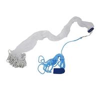 Katnetoly 8Ft 2.4M Fishing Net Easy Throw Fuso A Mano 3/4 Pollici Strong Nylon Mesh + Sinker