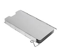 Katnetoly 9 Piatti Pieghevoli All'Aperto Forno di Cottura Stufa Un Gas Schermi del Schermi Parabrezza