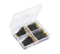 Katnetoly 90pz Chiodi per Appendere Immagini Chiodi Decorativi per Appendere Decorazioni da Parete Cornice Kit 3 Misure Appendi Foto