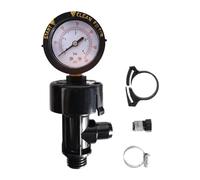 Katnetoly 98209800 Valvola di Scarico Manuale Ad Alto Flusso/Gruppo Valvola Manuale di Scarico 'Aria con Manometro per Filtro Piscina e Spa