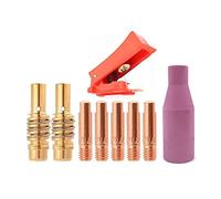 Katnetoly 9PZ 15AK Torcia di Saldatura Consumabili 0.8Mm MIG Torcia Gas Ugello Punta di 15AK MIG Torcia di Saldatura