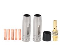 Katnetoly 9PZ/Set 15Ak Mig/Ugello per Saldatura Consigli per il Contatto 0.8X25Mm Set di Connettori per Gas M6 Ad068