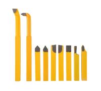 Katnetoly 9PZ / set YW1 carburo punta saldata con punta tornio taglierina strumenti 8x8mm gambo alta durezza tornitura fresa punta di saldatura