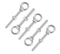 Katnetoly A Occhio Meccaniche Saldate in Acciaio Inossidabile con Prolunga per Sospensione di Cesti Oscillanti