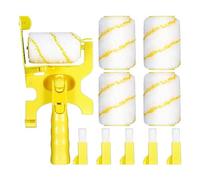 Katnetoly A Rullo per Bordi con di Prolunga per A Rullo per Pareti, Soffitti, Finestre, Verniciatura, Pulizia, Rullo Durevole, Facile da Installare, Facile da Usare.